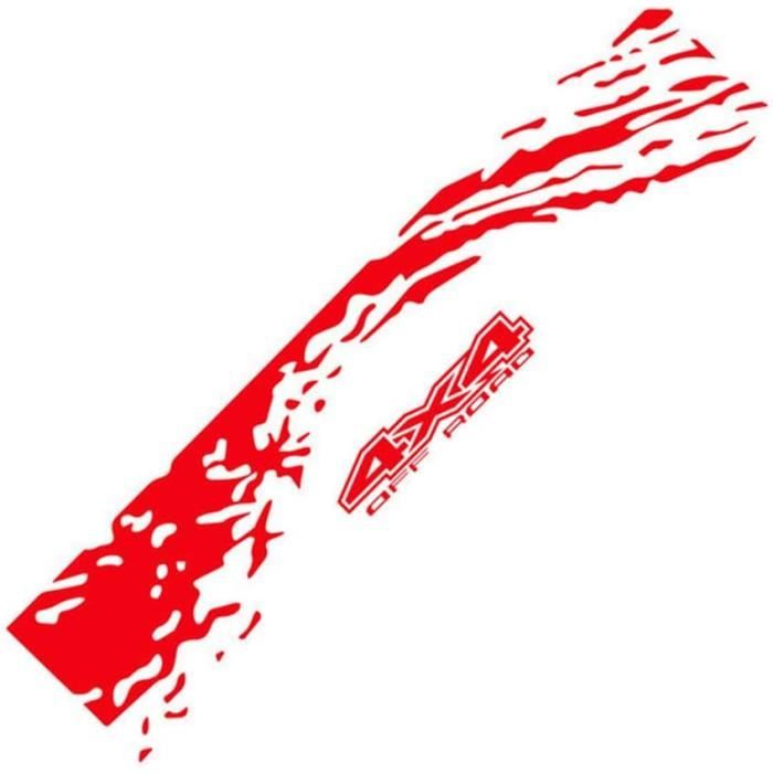 Stickers Autocollants Voiture, 155 * 35Cm Autocollants 4X4 Tout Terrain