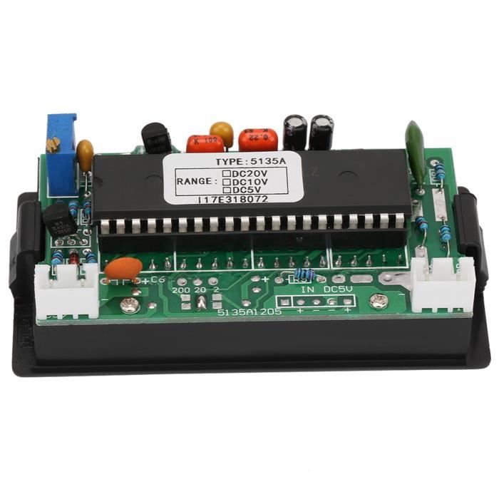 Voltmètre Numérique De Panneau 5135A - Affichage DC 500mV/1V/2V - Alimentation 5V
