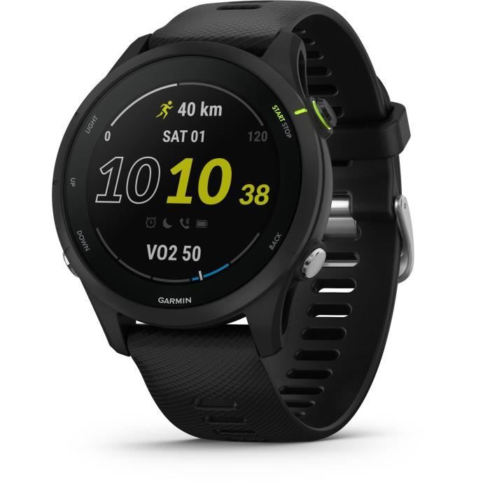 Montre Garmin Forerunner 255 Music noir TU Cdiscount T l phonie