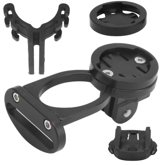 Support Vélo Pour GPS Garmin & Bryton - Montage Potence S-WORKS - Alliage Aluminium Léger Et Solide - Noir