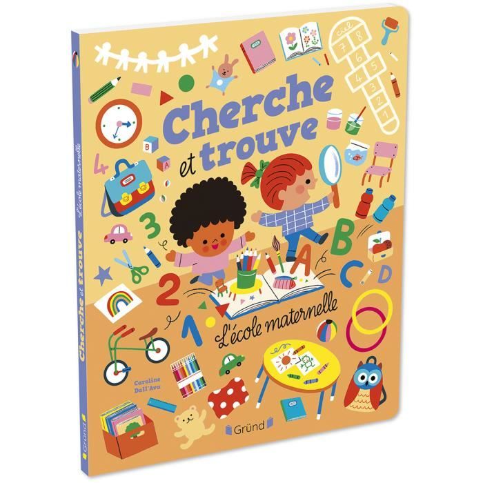 Album Tout carton Grund Cherche Et Trouve L cole Maternelle 10 