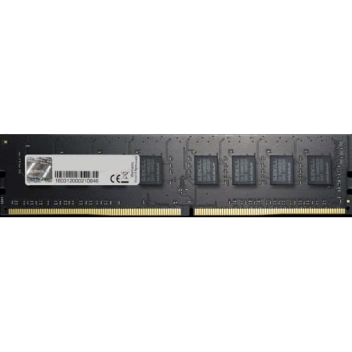 GSKILL PC4-21300 Mémoire PC - 1 x 8Go - DDR4 - 2666 Mhz - CL19-19-19-43 - 1.2V