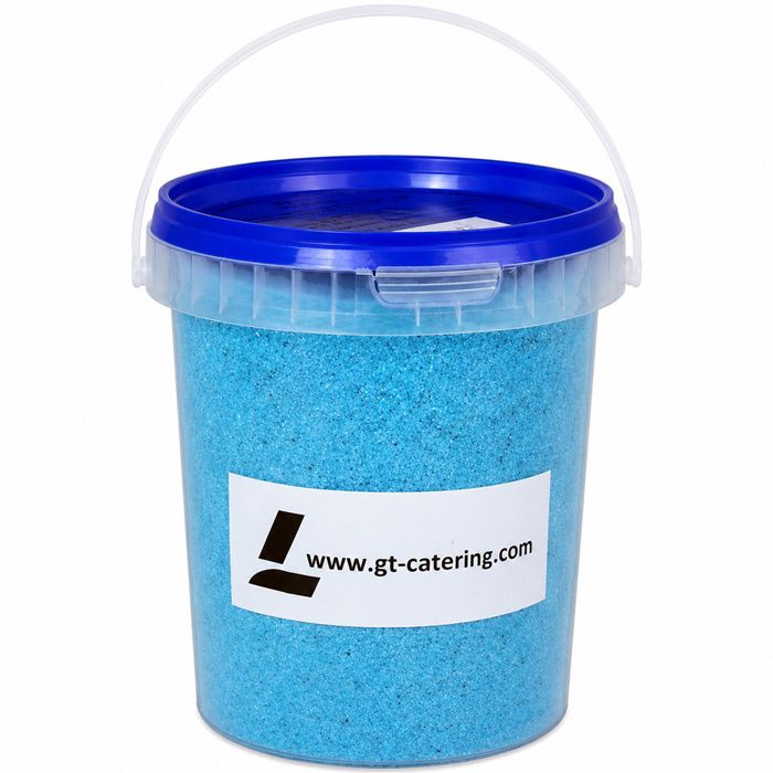 GT CATERING - Sucre pour barbe à papa goût vanille - 1 kg - Fabriqué en France