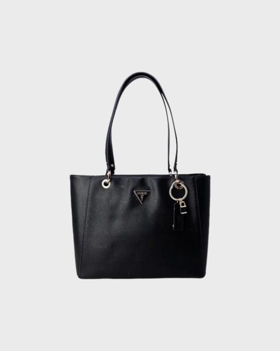 GUESS Sac a epaule noir pour femme Noelle Noel Tote 214827 noir Cdiscount Bagagerie Maroquinerie