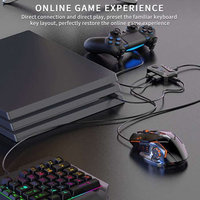 Adaptateur USB Clavier Souris sur