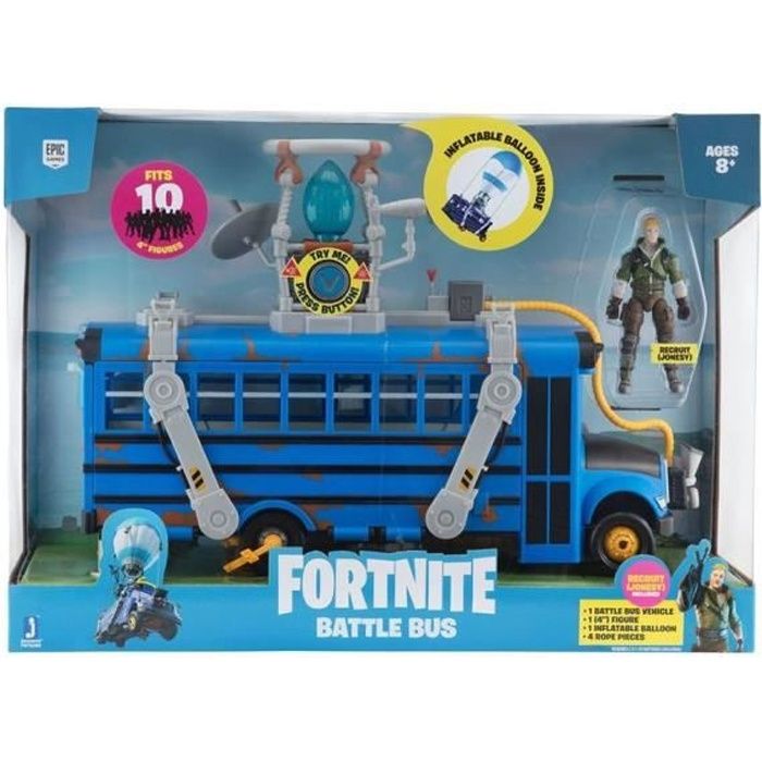 FORTNITE Bus de combat ( compatible avec figurines ) - Cdiscount Jeux vidéo