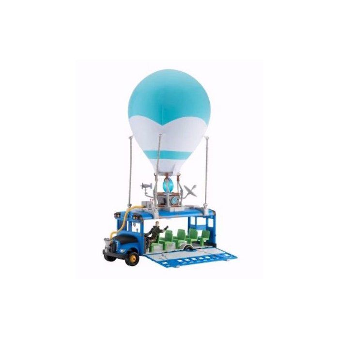 Fortnite Battle Deluxe Bus avec Ballon Gonflable avec lumières et Sons - vue 1