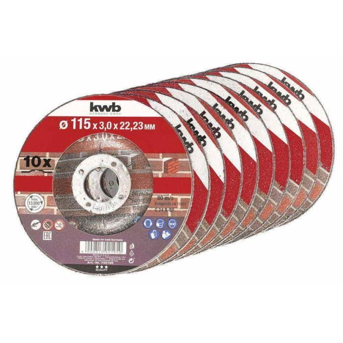 Disque à Tronçonner Pour Pierre Blue Spot - Diamètre 11,4 Cm - Pour Meuleuse D'angle