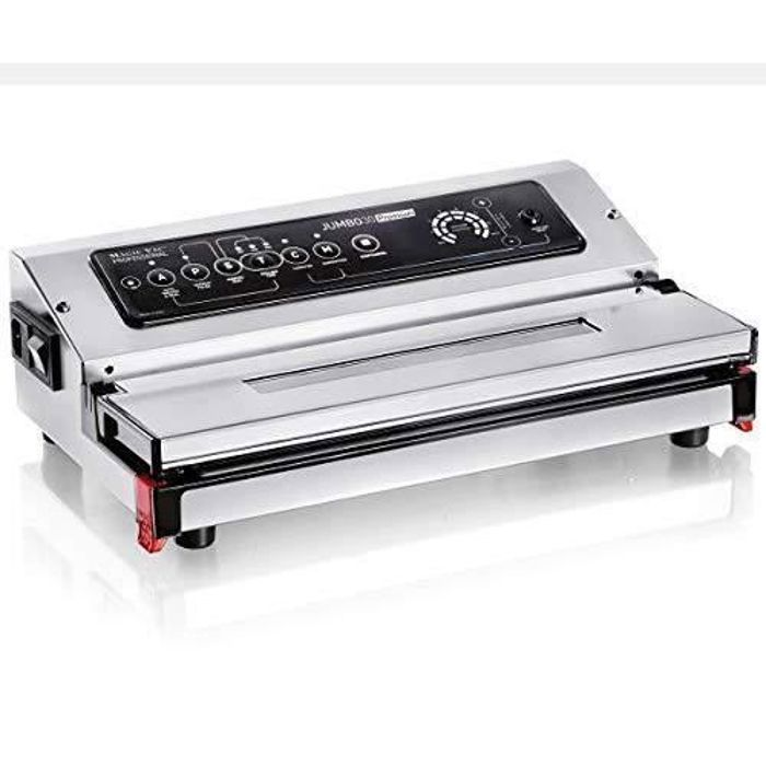 Machine sous vide - Magic Vac - Jumbo-30 Premium - Acier inoxydable - 130 W - Blanc