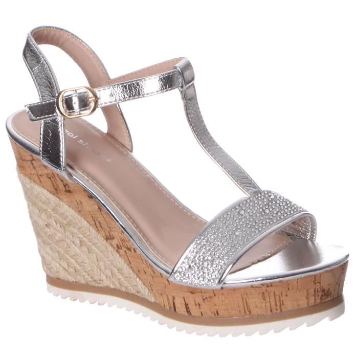 cdiscount sandales femme compensees