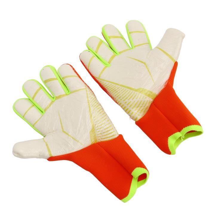 Gants de gardien de but de football professionnels Gants de protection en  latex antidérapants Gants à prise solide avec protection des doigts Gants  de