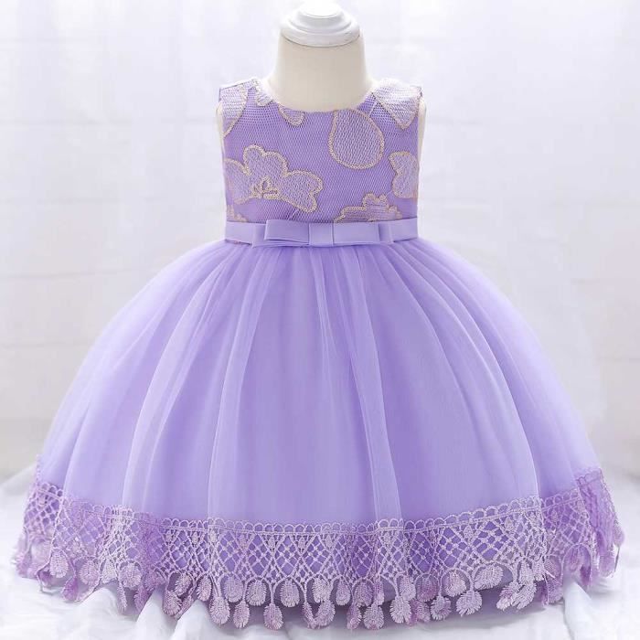 Robe De Soiree Pour Bebe 0 2 Ans Fille De Costume De Princesse Robe Violet Dentelle Noel Costumes 23 Violet Cdiscount Pret A Porter
