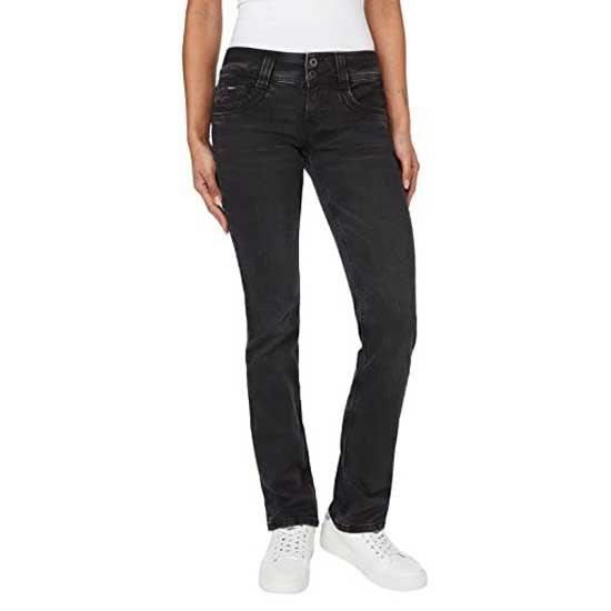 Pepe Jeans Femme Jeans, Noir (Denim-vs1), 25W - 32L