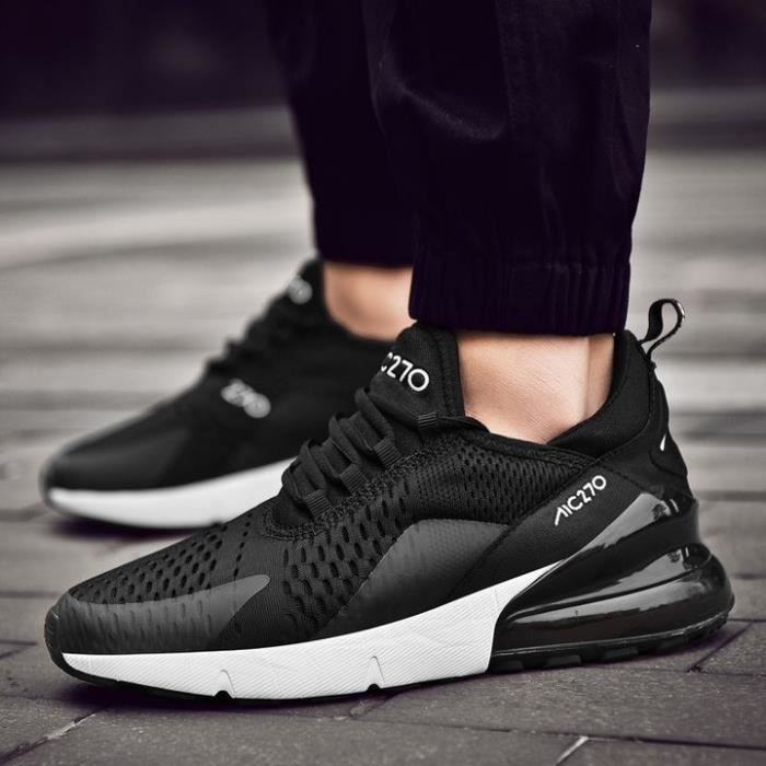 INSFITY Baskets de Sport INSFITY Adulte Lacets - Noir blanc