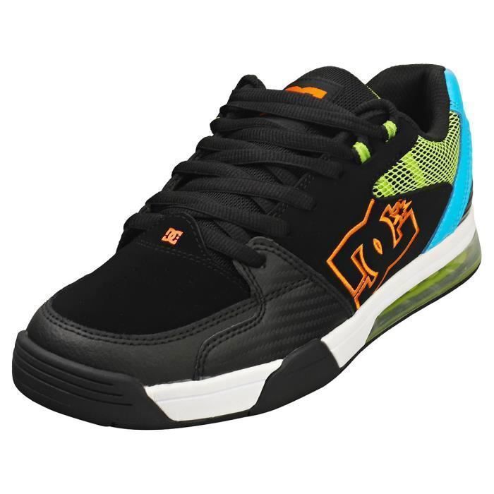 Baskets DC Shoes VERSATILE ADYS200075XKBG Homme Noir Bleu Vert 44.5 EU Noir bleu vert