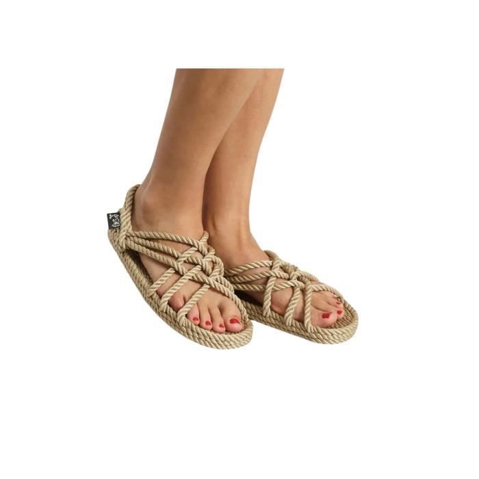 Sandales femme en cordage Nomadic State of Mind Jc beige 40