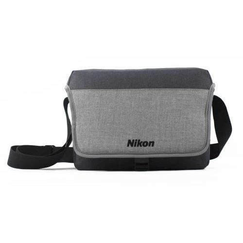 Sac Bandoulière Appareil Photo Evecase - Rétro - Kaki - Organisateur Amovible - 32x22x16cm