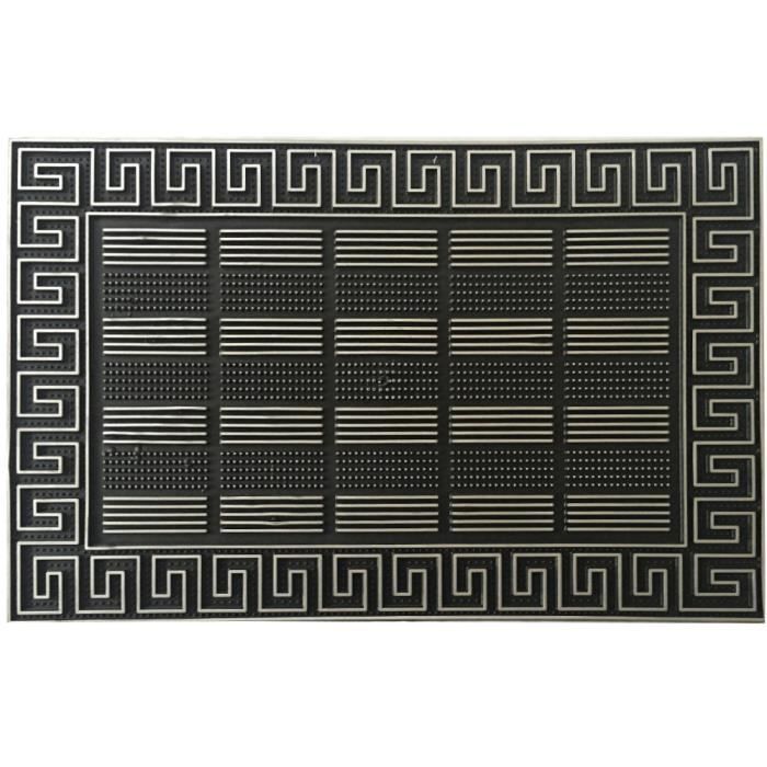 Paillasson Décoratif Forme Canard - 73.6x43.2 Cm, Beige - Antidérapant, Absorbant Pour Intérieur/extérieur - 9