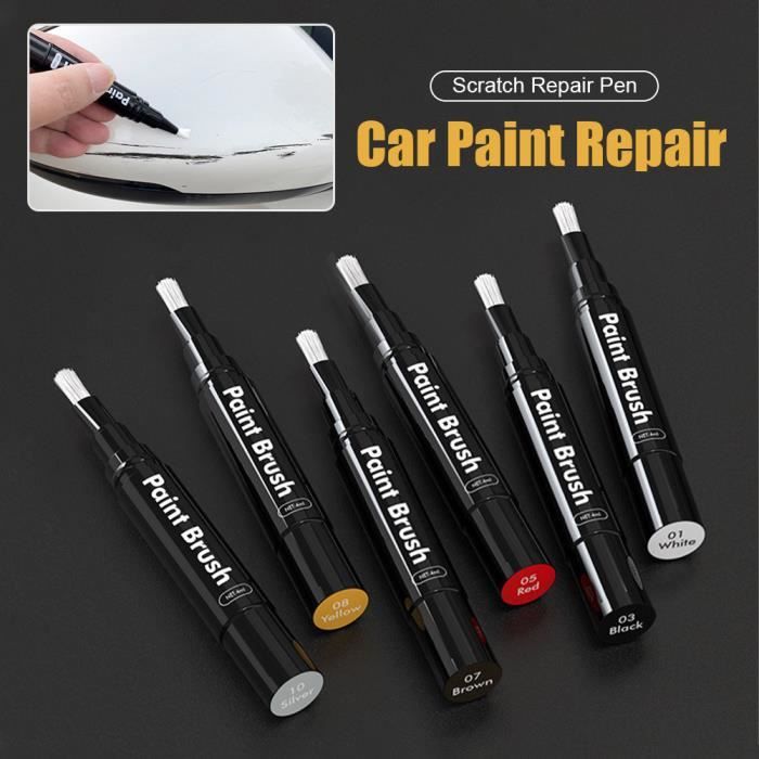 Stylo Anti Rayure Voiture, Car Scratch Remover, Stylo Efface Rayure Carrosserie, Efface Rayure Voiture Jaune
