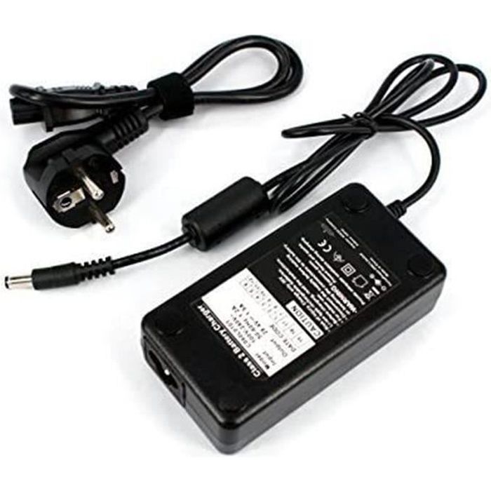 Chargeur 36V Pour Vélo Electrique Nakamura E-Summit 700, E-Summit SUV, E-City 100, VTC electrique E-Fit 150W