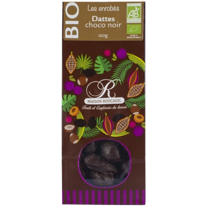 Ballotin assortiment chocolats noir bio