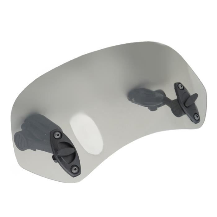 SALALIS Pare-brise de moto Clip réglable sur les accessoires de pare-brise de déflecteur de vent de pare-brise pour auto bulle