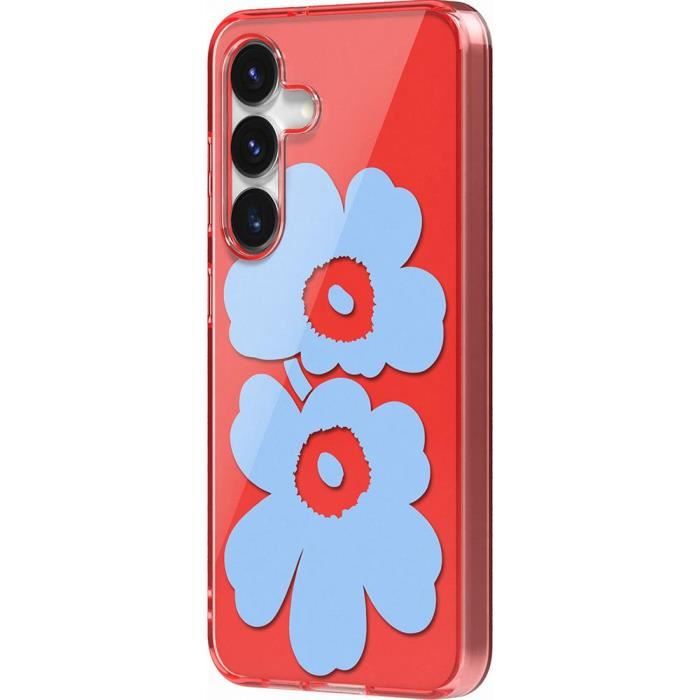 Samsung Coque pour Samsung Galaxy S25 Motif Floral Unikko Ultra tendance - vue 2