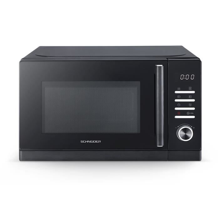 SCHNEIDER SCMW2125SDB Micro ondes solo Contrôle électronique Plateau tournant 28.8cm 8 programmes auto