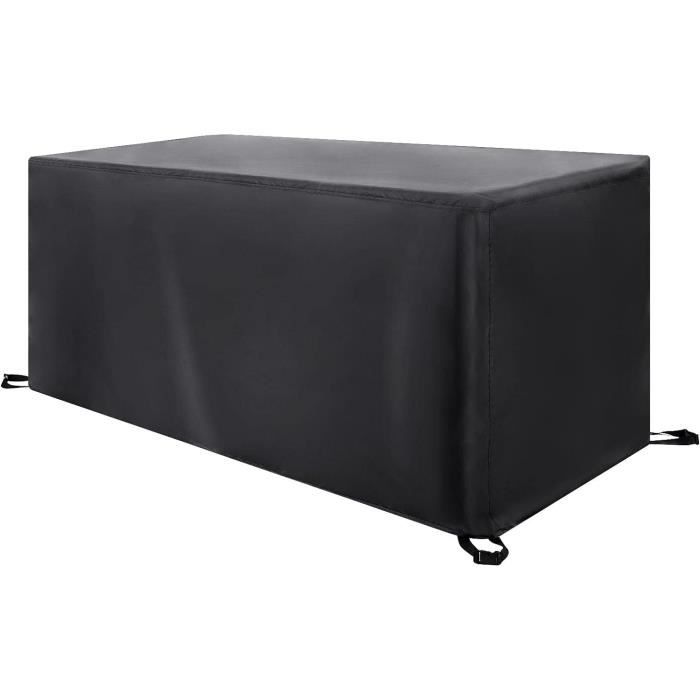 Housse Salon De Jardin Exterieur - 220x90x85cm(LxWxH) Noir
