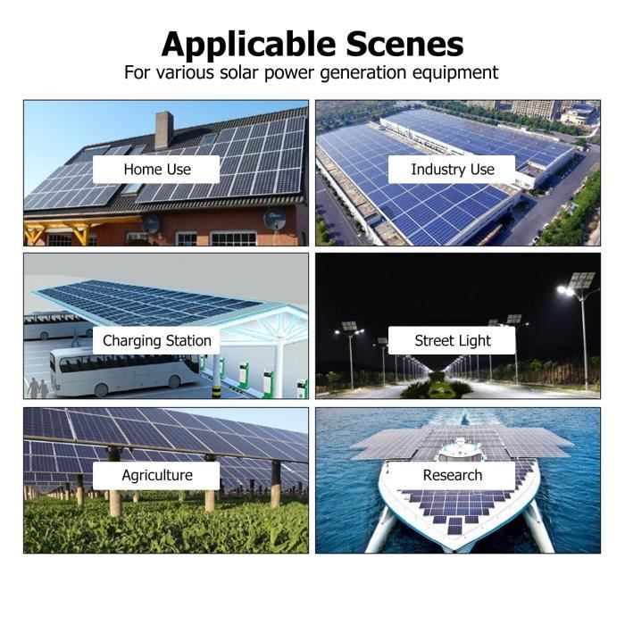 10 Paires Connecteurs Solaires étanches IP67 Mâle/Femelle - Vert Ou Noir, Silicone, Pour Panneaux Photovoltaïques Et Onduleurs