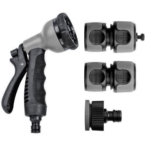 TECHN Kit avec pistolet multifonctions raccords universel 13-19mm