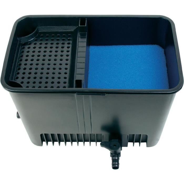 Pompe de bassin à filtre externe - TIP - Tip WDF 10000 UV 11 - Wet & Dry - Noir