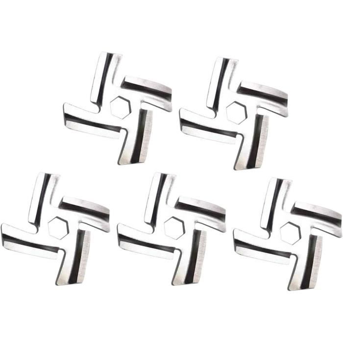 Lame De Hachoir à Viande 2 Pièces, Remplacement De Couteau En Acier