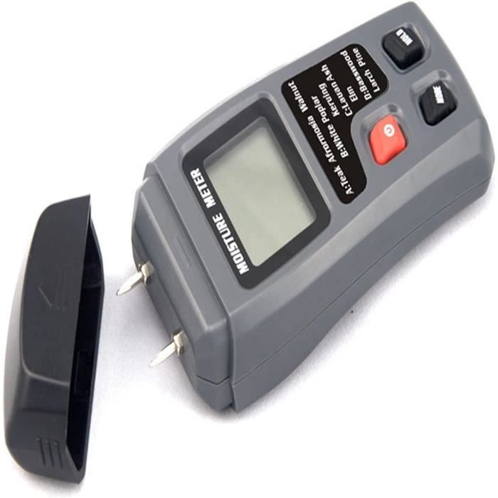 Testeur D'Humidité Numérique Pour Laine, Coton, Soie – Affichage LCD – Plage 4–90% – Portable Et Précision ±0.5% - 3