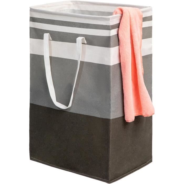 Panier à Linge Pliable En Coton Et Lin Pour Vêtements Sales