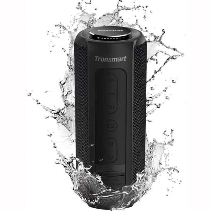 Enceinte Speaker Bluetooth 4.2 AZDOME 5W Haut-Parleur sans Fil Mains Libres Surround 360°Stéréo 8h Autonomie Support Carte TF Compatible avec iPhone Samsung Huawei et Tablette 