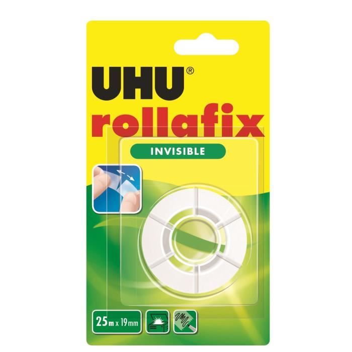 UHU Rollafix Invisible Recharge 25m x 19mm