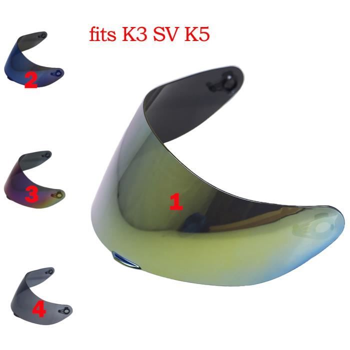 PARE-SOLEIL - BANDE SOLAIRE - FILM SOLAIRE Visière de casque moto 2 pièces