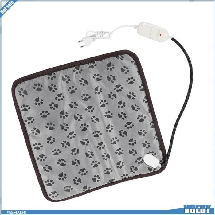Comparer les prix de Tapis chauffant électrique pour animaux de compagnie - VGEBY - Empreinte européenne - Rectangulaire - Intérieur