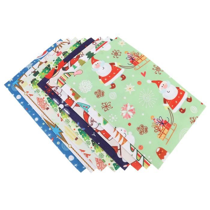 40 Feuilles De Tissu En Feutre (feutrine) Coloré Pour Artisanat Et Loisirs Créatifs