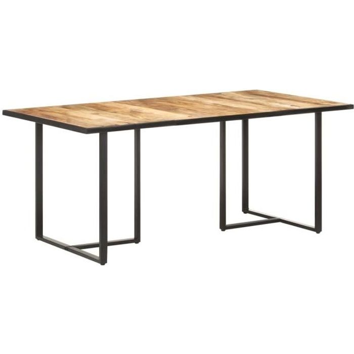 Table de salle à manger 180 cm Bois de manguier brut