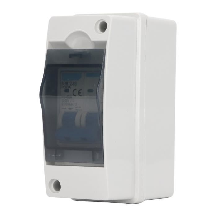 INTERRUPTEUR D'ISOLATION PHOTOVOLTAÏQUE DC 32A500V ABS PC