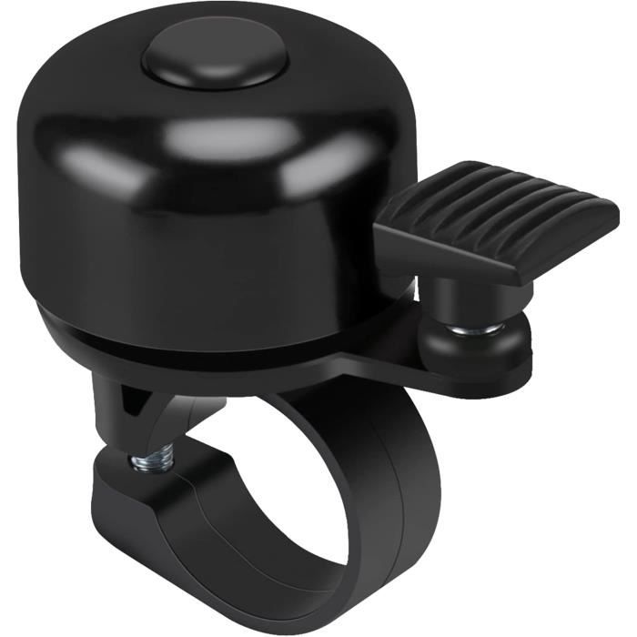 Sonnette Électronique Vélo T-002S, 280 mAh, Noir