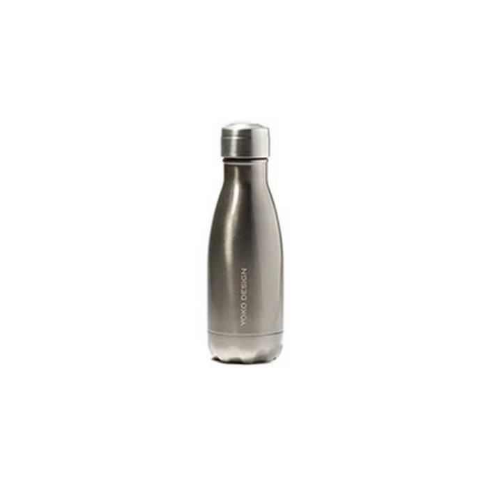 YOKO DESIGN Bouteille isotherme 260ml MY SMARTBOTTLE Inox