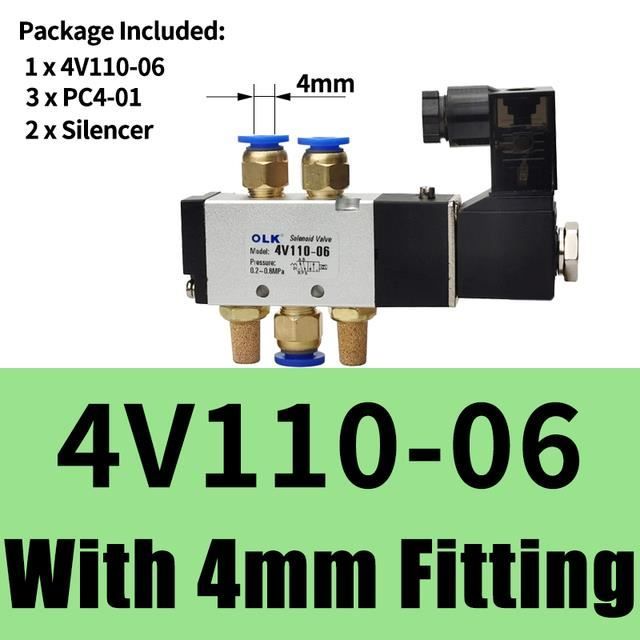 Distributeur Pneumatique Parker Viking Xtreme 4 Voies / 2 Positions - 120V AC - 145 PSI - Réf. 14R113FCL055