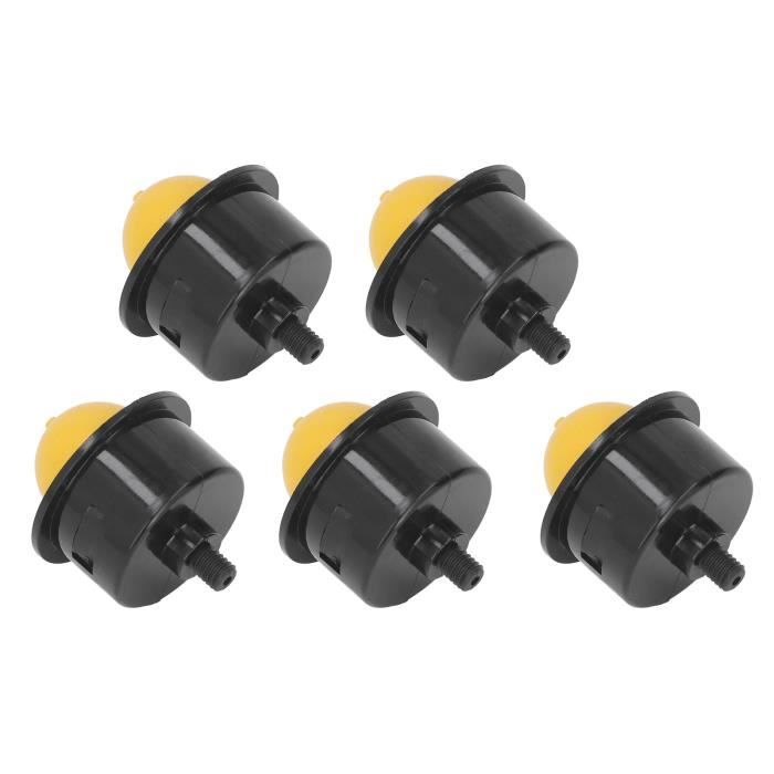 VooGenzek 6 Pièces 694394 Poire D'amorce De Carburateur, Pompe D'amorçage Compatible Avec Briggs & Stratton 494408 5084 (Rouge + Noir