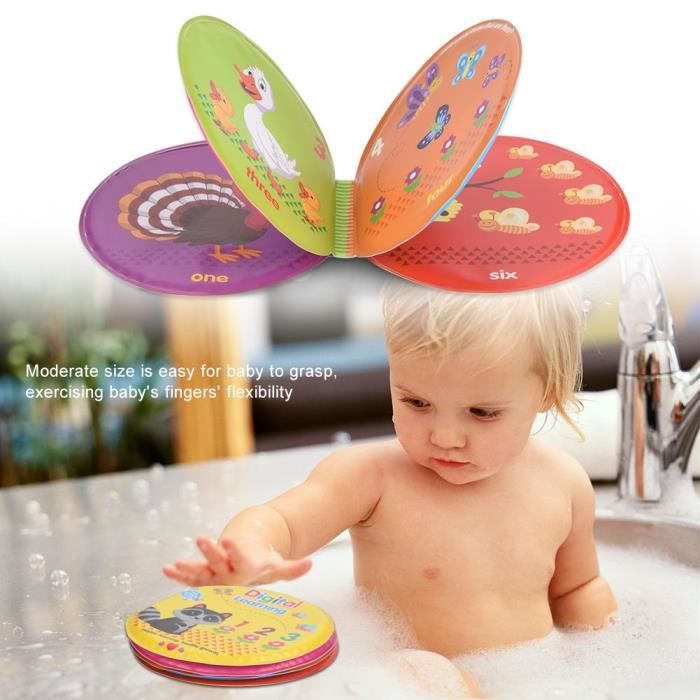 10pcs Livre De Bain De Bebe Jouets Educatifs Impermeables A L Eau Dq France Achat Vente Livre D Eveil Cdiscount