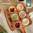 Babymoov Pots de conservation Babybols Biosourcés - Lot de 6x180ml-1