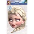 Masque Elsa en carton - RUBIES - Fille - A partir de 3 ans - Bleu-1