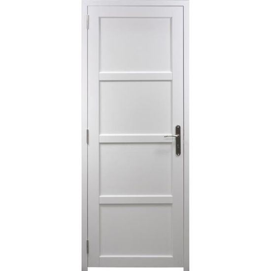 bloc porte blanc